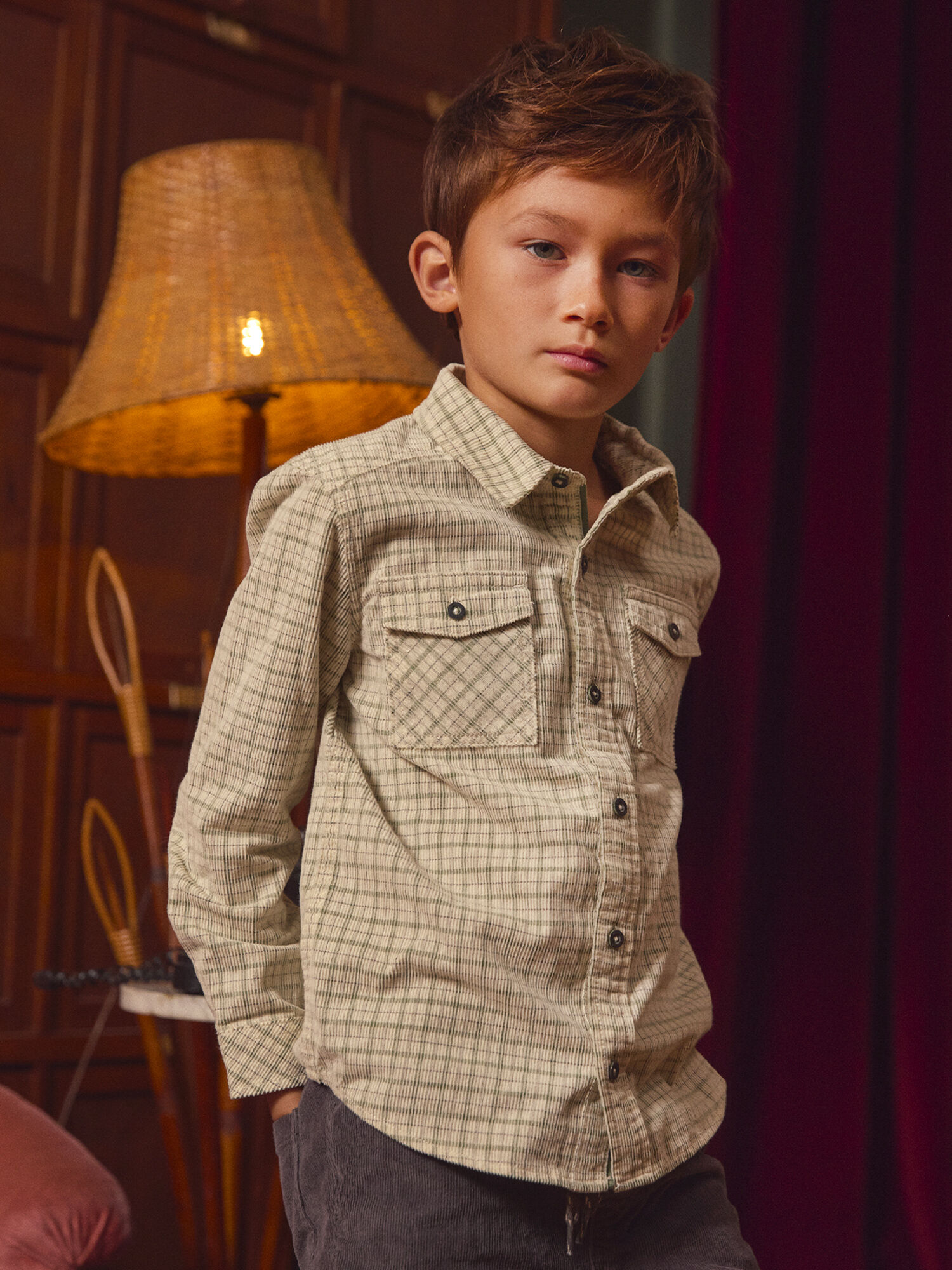 Chemise Nouvelle Collection Imprimes exclusifs Mode Enfant de 0 a 11 ans Sergent Major
