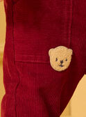 Pantalon en velours côtelé  LASAM / 24H1BGR1PAN501