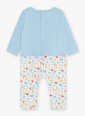 Grenouillère motif baleine et chaussettes bébé garçon CEIACOB / 22E5BG51GREC232