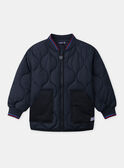 Veste bleu marine matelassé Garçon NOVESTAGE / 25H3PGP1VTG705