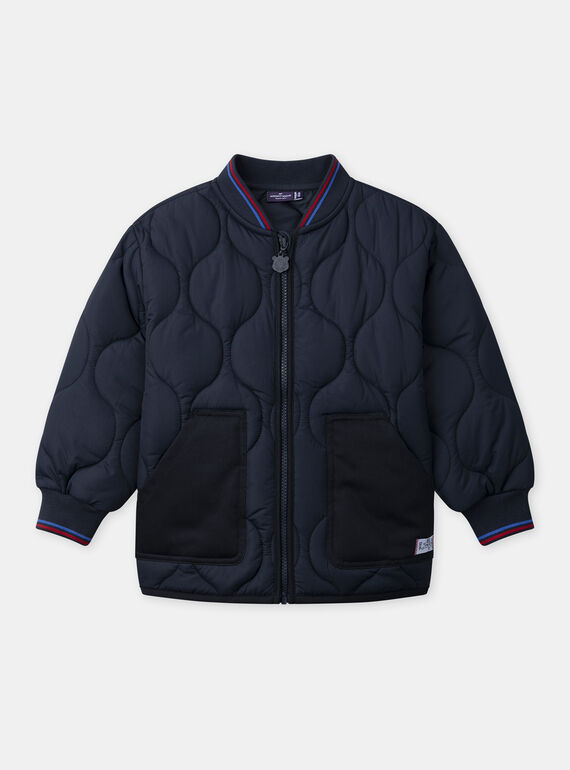 Veste bleu marine matelassé Garçon NOVESTAGE / 25H3PGP1VTG705