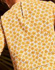Sweat écru à fleurs et sequins réversibles FASWETTE / 23E2PF81SWE001