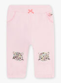 Bas de jogging rose barbapapa bébé fille CADALICE / 22E1BFB1JGBD315