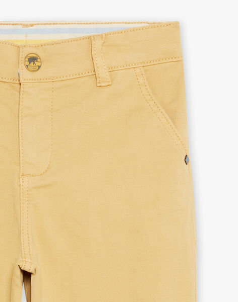 Chino jaune FACLAGE / 23E3PG81PANB112