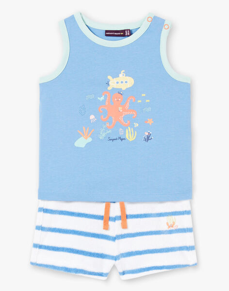 Ensemble De Plage Bleu Debardeur Et Short Bebe Garcon Collection Plage Bebe Sergentmajor Ensemble De Plage Bleu Debardeur Et Short Bebe Garcon Collection Plage Bebe Sergentmajor
