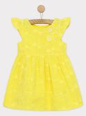 Robe jaune RYEDAETTE / 19E2PFS2ROB106