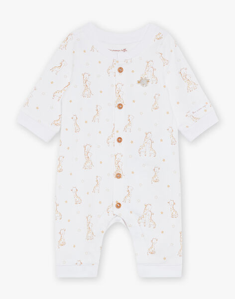 Body et chausettes écrus Girafe FOUSSENOU / 23E0CM71ENS000