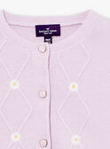 Cardigan Violet LAAGLAE / 24H1BFI1CARH705