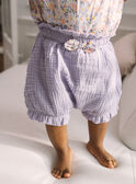 Body, bloomer et bandeau lilas à imprimé fleurs FORINE / 23E0CFT2ENSH700