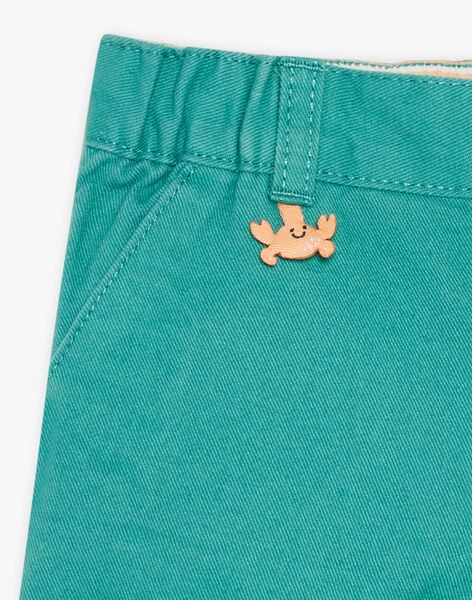 Short en twill turquoise moyen FAVLADIMIR / 23E1BGQ1SHO209