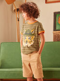 Tee Shirt Manches Courtes Kaki KLEBOAGE / 24E3PGO2TMC612