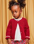 Gilet en tricot rouge DAOLIVIA / 22H1BFX2CARF526