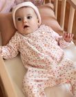 Pyjama et bonnet en velours rose clair FORRA_B / 23E0NF71GRE321