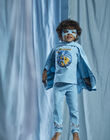 Pyjama déguisement super-héros turquoise enfant garçon CYJAMAGE3 / 22E5PGE2PYTC216