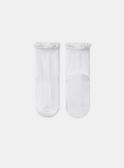 Chaussettes écrues à volants MAFLAVIE / 25E4BFL1SOQ001