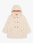 Parka beige 3 en 1 à fleurs FRATERETTE / 23E2PF51PAR808