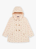 Parka beige 3 en 1 à fleurs FRATERETTE / 23E2PF51PAR808