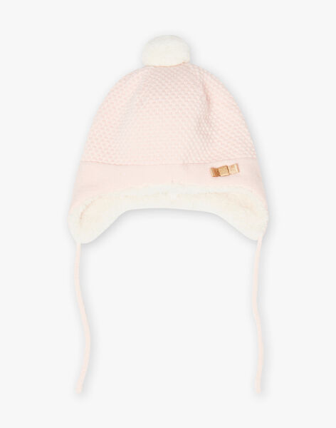 Bonnet Rose A Pompon Bebe Fille Bonnet Echarpe Et Gants Bebe Sergentmajor