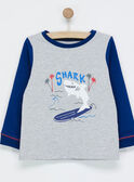 Sweat shirt gris chiné NABALOAGE4 / 18E3PGU4SWE943