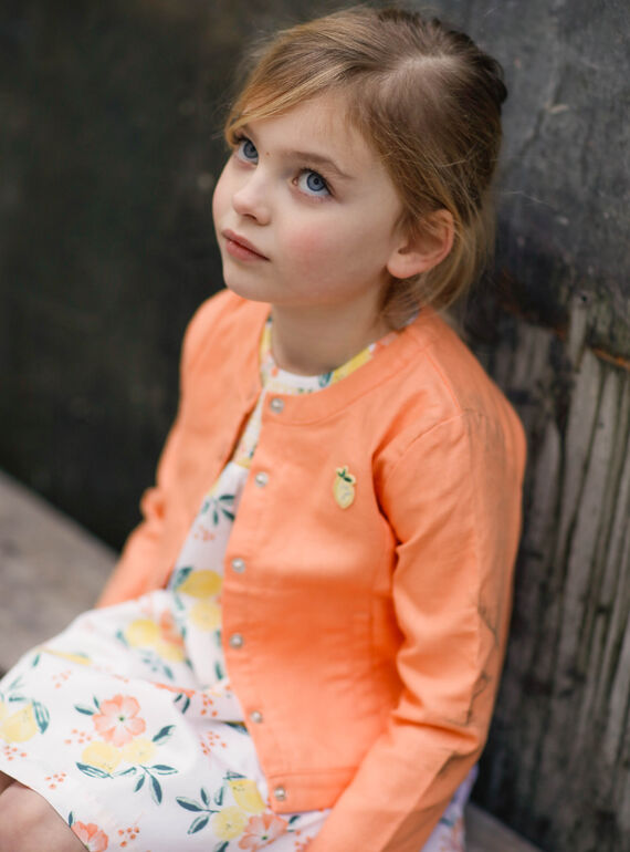 Veste Orange ZIJAKETTE / 21E2PFO1VES406