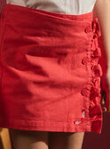 Jupe short volant MOJUPETTE / 25E2PFJ1JPSF507