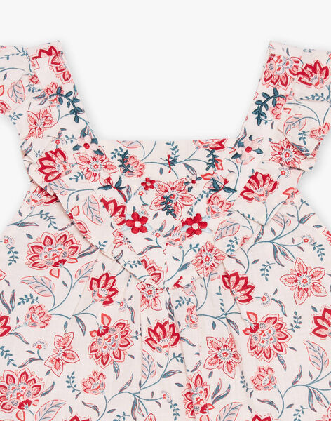 Blouse nude à imprimé fleuri FLUBOBETTE / 23E2PFQ1CHED319