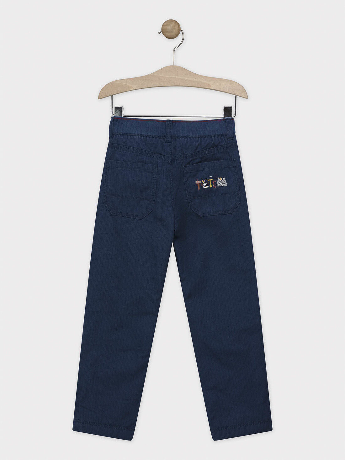 Pantalon bleu doublé polaire garçon