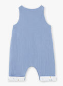 Ensemble salopette, body tee-shirt et bavoir bébé garçon ZOANGE / 21E0CGG3ENSC203