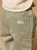 Pantalon confort rayé MAGAUTIER / 25E1BG92PAN604