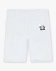 Bermuda blanc à broderie FREPERAGE / 23E3PGI1BER000