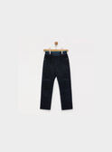 Pantalon bleu marine POVELAGE5 / 18H3PGJ1PAN705