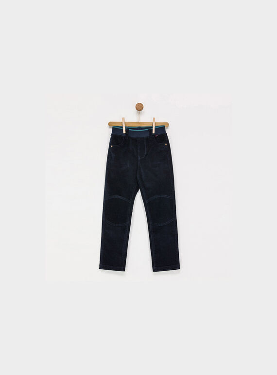 Pantalon bleu marine POVELAGE5 / 18H3PGJ1PAN705