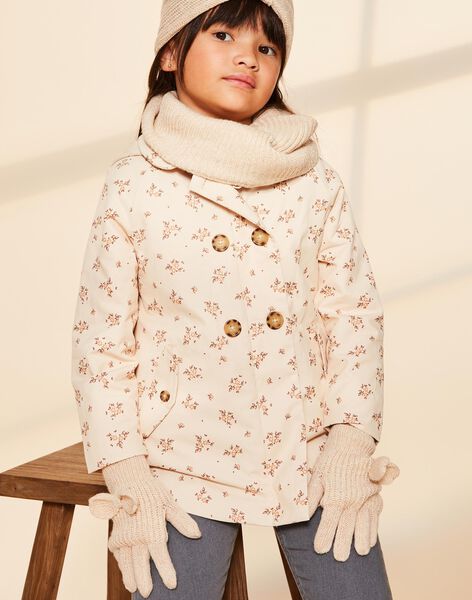 Gants beige en tricot FRAGANETTE / 23E4PF51GAN808
