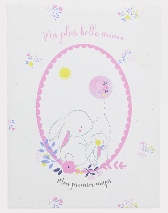 12 Cartes étapes première année bébé fille : Cadeaux de naissance | SergentMajor