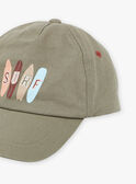 Casquette kaki en twill FICHAPAGE / 23E4PGD1CHA628