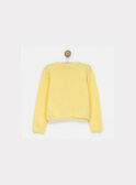 Cardigan jaune NECARAETTE / 18E2PFF1CAR010