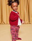 Gilet en tricot rouge DAOLIVIA / 22H1BFX2CARF526