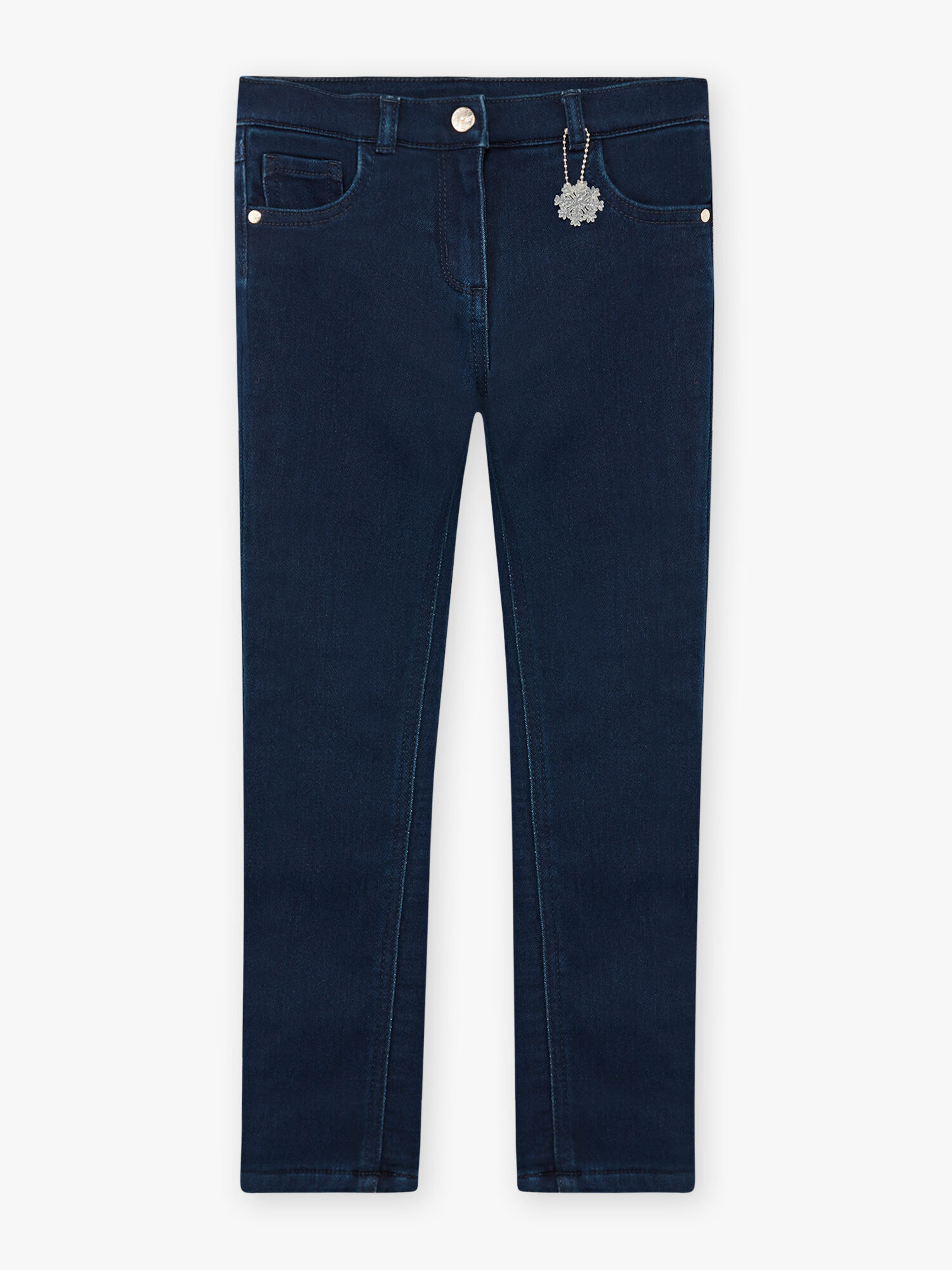 Jean maille denim fourre enfant fille Fille Sergent Major
