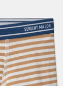 Lot de 3 boxers à rayures, imprimé ou uni Garçon NUITRIAGE / 25H5PGC2BOX506