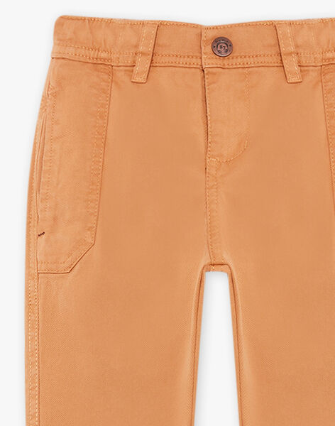 Pantalon droit camel DEMENAGE / 22H3PGF1PAN804