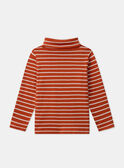 Sous-pull Rayé Orange LARAYAGE / 24H3PGR1SPL400