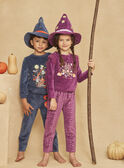 Pyjama et chapeau violet en velours GRUHAETTE / 23H5PFF2PYJ708