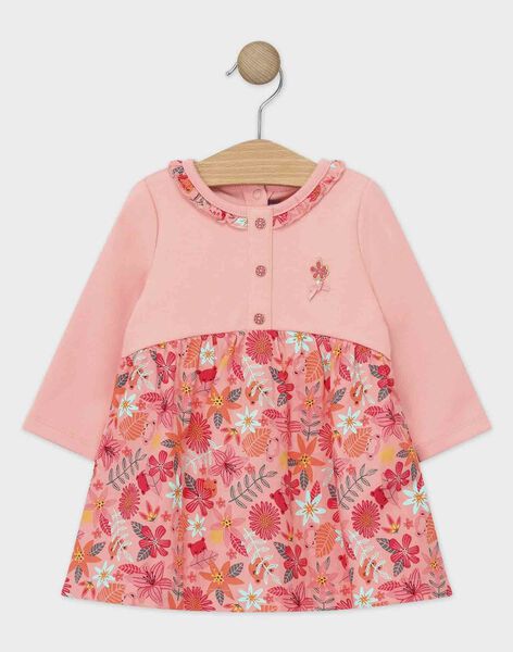 Robe Bi Matiere Rose Pale Bebe Fille Les Jours Fleuris Bebe Sergentmajor Robe Bi Matiere Rose Pale Bebe Fille Les Jours Fleuris Bebe Sergentmajor
