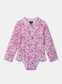 Body de bain UPF 50+  imprimé MRUVOLETTE / 25E4PFC1BUVD323