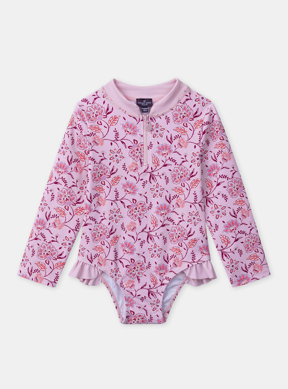 Body de bain UPF 50+  imprimé MRUVOLETTE / 25E4PFC1BUVD323