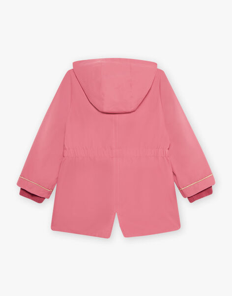 Parka à capuche 3 en 1 vieux rose DRADOETTE / 22H2PFG2PARD325