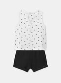 Ensemble débardeur short panda MAYOURI / 25E1BGR1ENS009