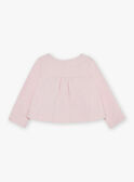 Gilet rose en jersey FAFRANY / 23E1BFI2CARD320