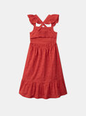 Robe Bain de Soleil Rouge KLAFETTE / 24E2PFN1RBSF503