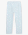 Pyjama bleu à motifs licornes DOULIETTE / 22H5PF23PYJ222
